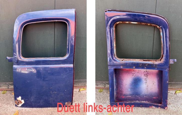 oldtimer Volvo P445 PV445 P210 Duett achterdeur portier, Auto-onderdelen, Carrosserie en Plaatwerk, Deur, Oldtimer onderdelen