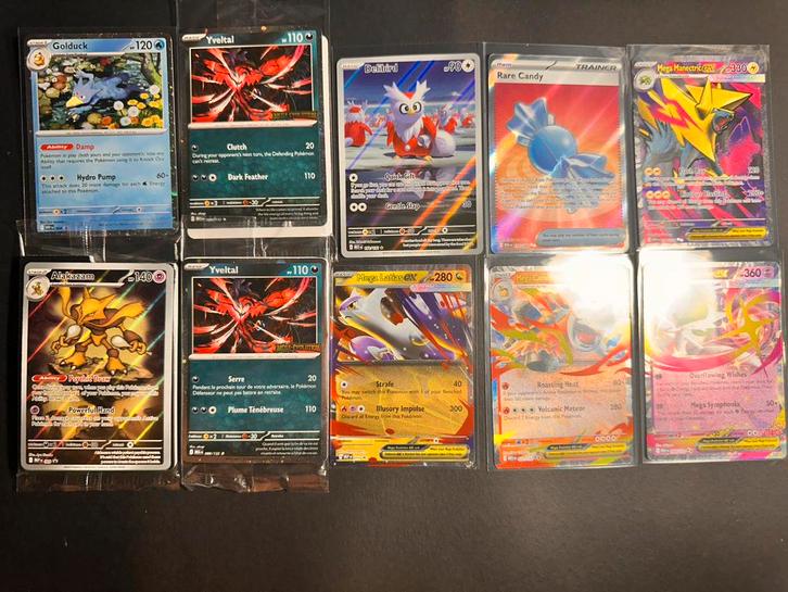 Mega evolution hits, promo en ex kaarten, Hobby en Vrije tijd, Verzamelkaartspellen | Pokémon, Zo goed als nieuw, Meerdere kaarten