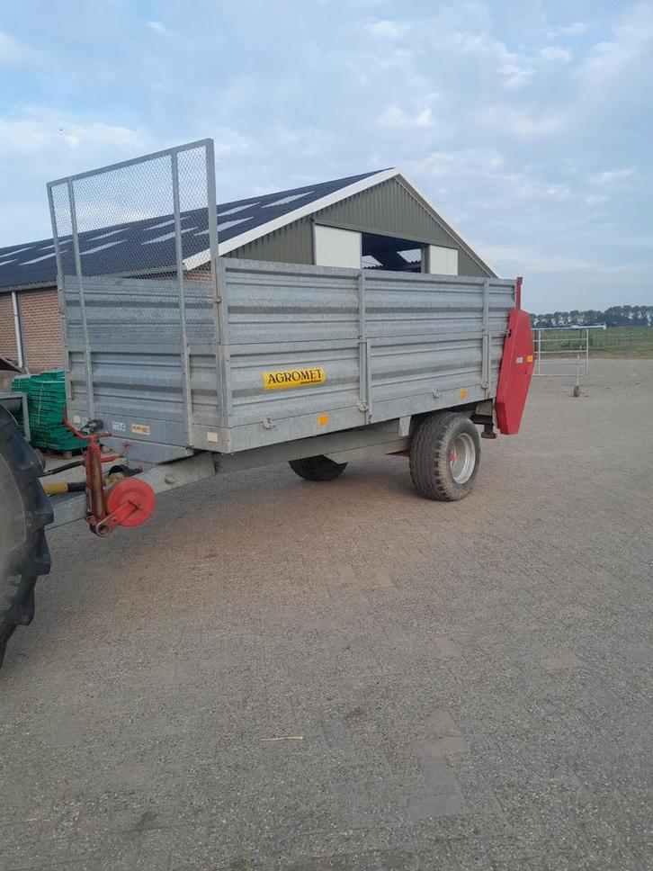 Meststrooier mestverspreider stalmeststrooier Agromet/Peecon, Zakelijke goederen, Agrarisch | Werktuigen, Akkerbouw, Veehouderij