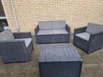 Tuinset, Tuin en Terras, Tuinsets en Loungesets, Ophalen, 4 zitplaatsen, Kunststof, Gebruikt