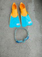 Snorkelset met vinnen en duikbril, Ophalen of Verzenden, Gebruikt, Jongen of Meisje, Zwem-accessoire