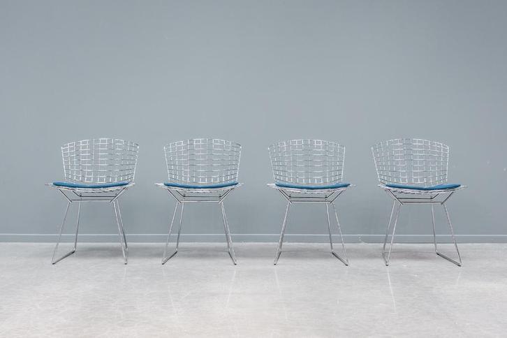 Bertoia side chair, 4x, Huis en Inrichting, Stoelen, Vier, Ophalen of Verzenden