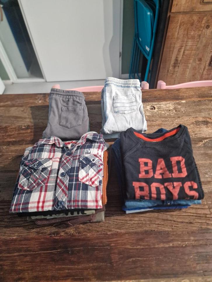 Pakket jongenskleding maat 104-110 (met winterjas)., Kinderen en Baby's, Kinderkleding | Maat 104, Jongen, Ophalen of Verzenden