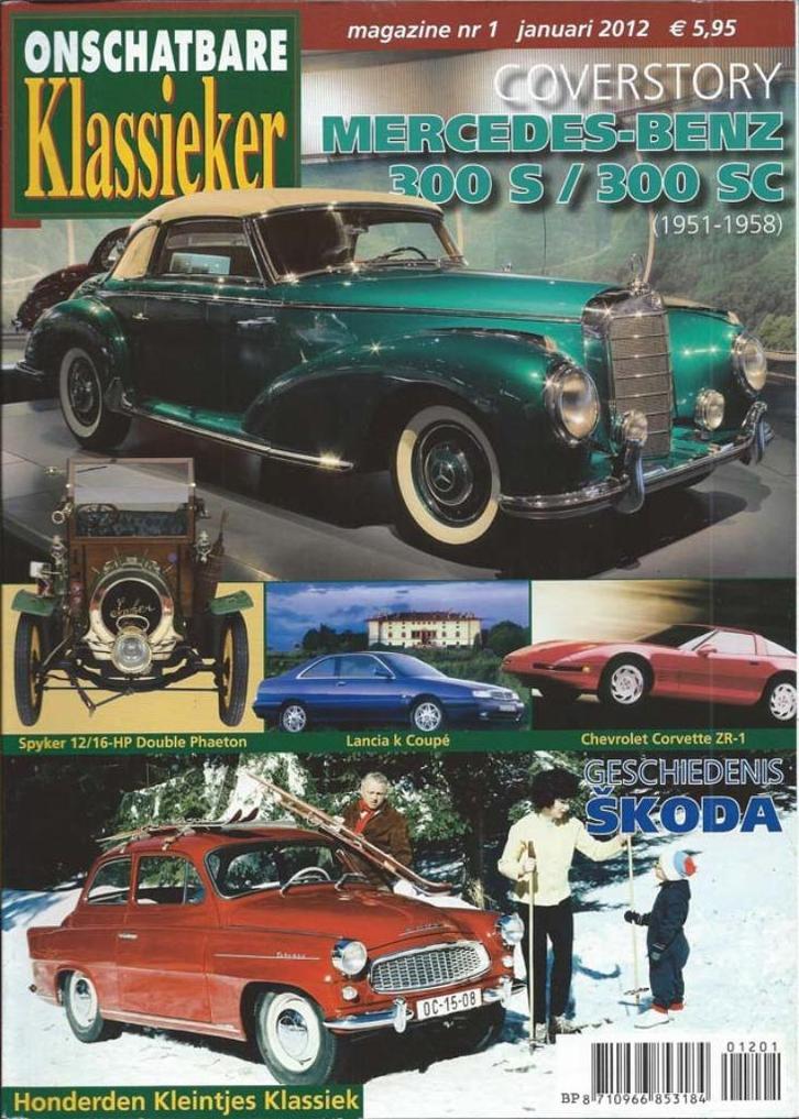 OK 1 2012 : Mercedes Benz 300 - Opel Kadett E - Lancia Kappa, Boeken, Auto's | Folders en Tijdschriften, Gelezen, Algemeen, Ophalen of Verzenden