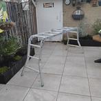 Te koop vouwladder 4x3,  vouwladders met platen., Doe-het-zelf en Verbouw, Ladders en Trappen, Ophalen, Gebruikt, Ladder, Opvouwbaar of Inschuifbaar
