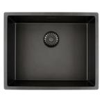 CARESSI CAGRPP50BK-FL Black Line Spoelbak  NIEUW IN DOOS, Zwart, Nieuw, A, Minder dan 100 cm
