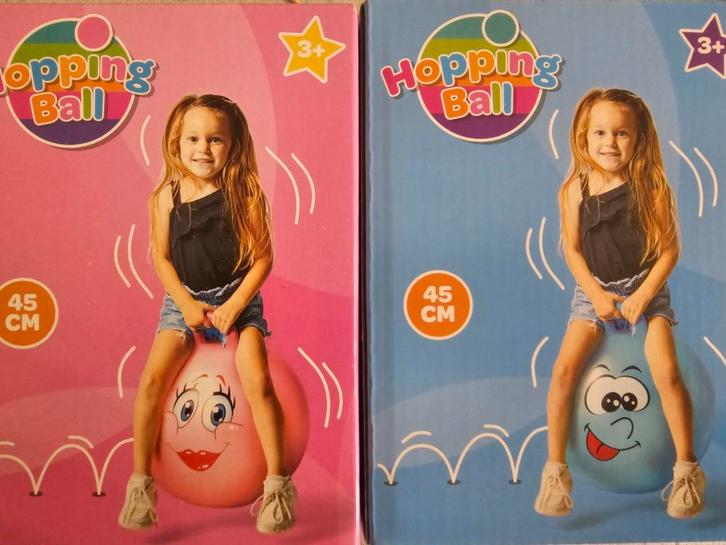 Hopping Ball - Springbal 45cm skippybal, Kinderen en Baby's, Speelgoed | Buiten | Los speelgoed, Nieuw, Ophalen