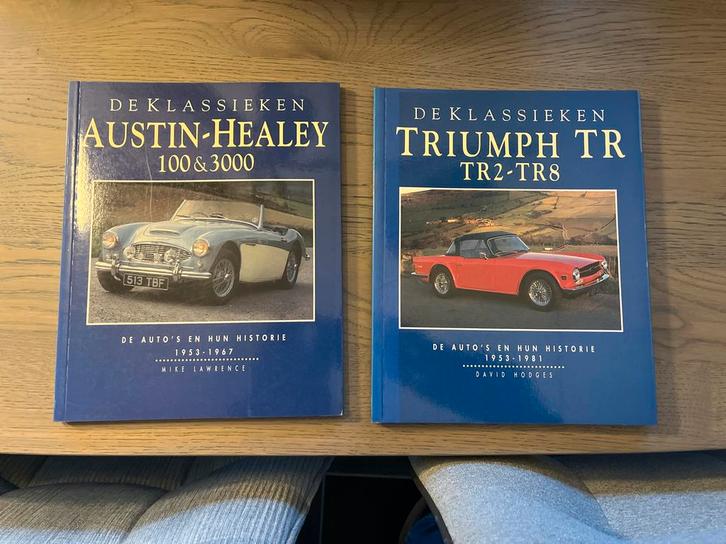Boeken over Austin-Healey en Triumph TR, Boeken, Auto's | Boeken, Gelezen, Algemeen, Ophalen of Verzenden