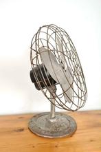 Grote ventilator USA +/-1930 decoratief gietijzeren voet, Ophalen of Verzenden, Gebruikt