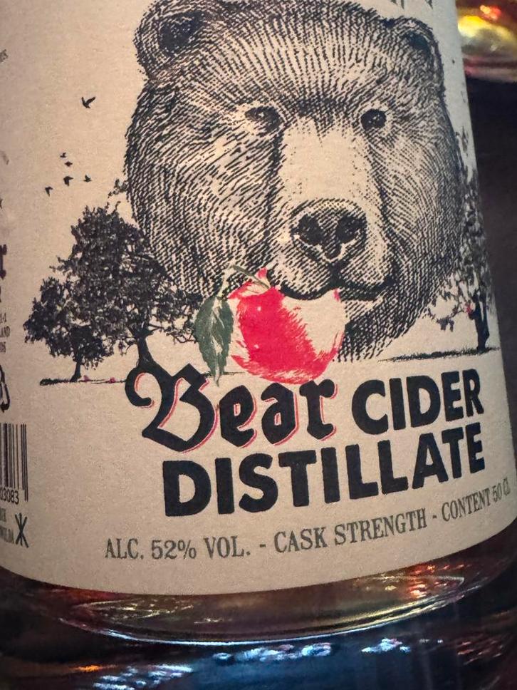 Bear Cider Distillate apel wijn, Verzamelen, Wijnen, Nieuw, Ophalen of Verzenden