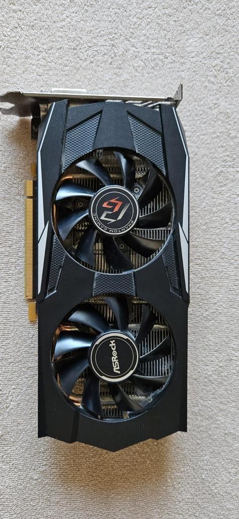 ASRock Phantom Gaming Radeon RX 580 8GB OC – Dual-fan, Computers en Software, Videokaarten, Zo goed als nieuw, PCI-Express 3.0
