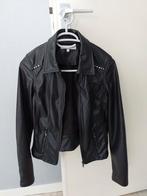 Kort leren jasje  maat S, zwart, Kleding | Dames, Ophalen of Verzenden, Zo goed als nieuw, Maat 38/40 (M), Zwart