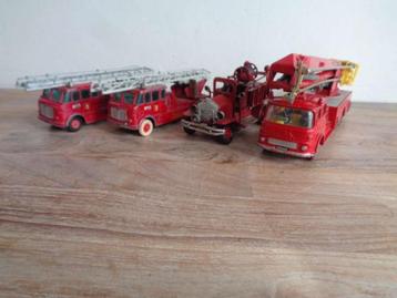4 x Brandwagens - Corgi Toy - Lesney Modellen in 1 Koopje beschikbaar voor biedingen
