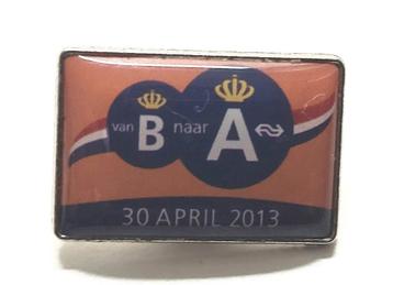NS pin laatste Koninginnedag 30 april 2013 beschikbaar voor biedingen