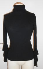 White Icy coltrui zwart mt S/M, Maat 38/40 (M), Zwart, Ophalen of Verzenden, Zo goed als nieuw