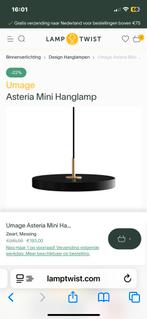 2x Asteria Imago Mini Black Lampen - Nieuw in Verpakking, Ophalen, Nieuw, Metaal, Minder dan 50 cm