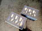 2 Sets van 6 RVS Amuselepels 10 Cm lang IN ZEER NETTE STAAT, Ophalen, Zo goed als nieuw, Rvs of Chroom, Los bestek