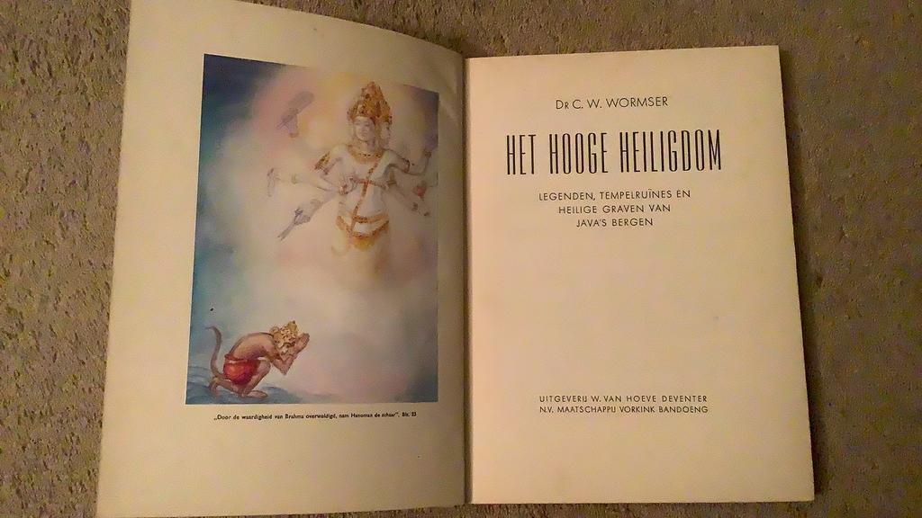 Het Hooge Heiligdom, Dr. C.W. Wormser, 1942., Boeken, Ophalen of Verzenden, Gelezen, Dr. C.W. Wormser