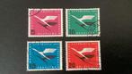Duitse post serie205/208/, Postzegels en Munten, Ophalen of Verzenden, BRD, Gestempeld