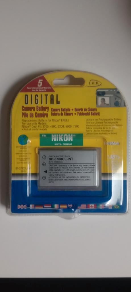 Nikon Enel 5 / EN-EL 5 accu, Audio, Tv en Foto, Accu's en Batterijen, Nieuw, Oplaadbaar, Ophalen of Verzenden