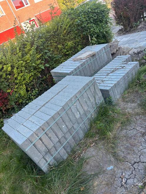 Nieuwe 30x30x8 Betontegels . 16m2. Bezorging mogelijk., Tuin en Terras, Tegels en Klinkers, Nieuw, Terrastegels, Beton, 10 m² of meer