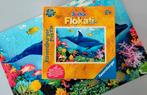 Puzzel - legpuzzel haai - Ravensburger Junior flokati line -, Ophalen of Verzenden, Meer dan 50 stukjes, Zo goed als nieuw, 6 jaar of ouder