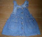 Spijkerlook jurkje, maat 80, Kinderen en Baby's, Babykleding | Maat 80, Ophalen of Verzenden, Zo goed als nieuw, Meisje, Jurkje of Rokje