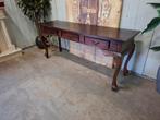 Klassiek mahoniehouten sidetable, wandtafel, console, Ophalen of Verzenden
