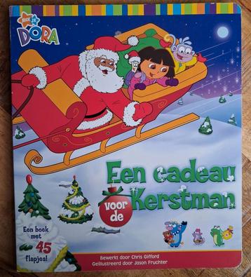 Dora - Een cadeau voor de Kerstman .  Karton- Flapjesboek beschikbaar voor biedingen