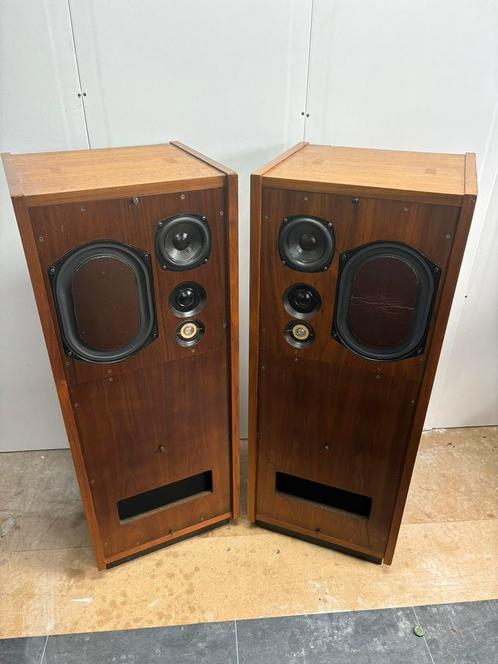 Hans Baan HB 10 Luidsprekers - Zeer zeldzaam, Audio, Tv en Foto, Luidsprekers, Front, Rear of Stereo speakers, Overige merken