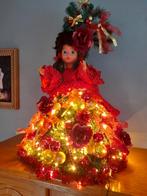 Mooie.kerst pop met verlichting, Ophalen of Verzenden, Zo goed als nieuw