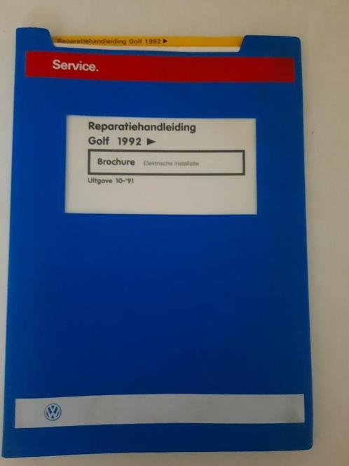 Vw Golf 3 + Cabrio  Elektrische installatie werkplaatsboek, Boeken, Auto's | Boeken, Gelezen, Volkswagen, Ophalen of Verzenden