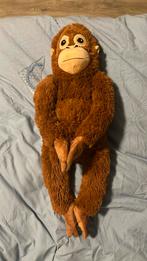 Aap knuffel 50 cm zgan, Ophalen of Verzenden, Zo goed als nieuw, Overige typen