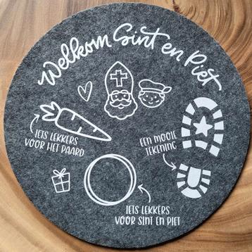 Sinterklaas schoenzet matje beschikbaar voor biedingen