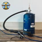 Vintage brandblusser lamp / fire extinguisher lamp, Antiek en Kunst, Ophalen of Verzenden