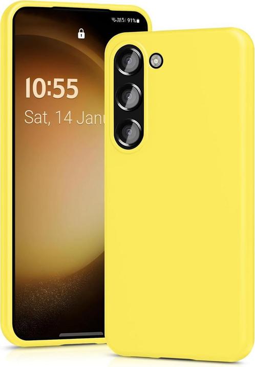 Siliconen TPU hoesje Samsung Galaxy S23 geel, Telecommunicatie, Mobiele telefoons | Hoesjes en Frontjes | Apple iPhone, Zo goed als nieuw