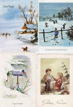 kerstkaart, Verzamelen, Ansichtkaarten | Themakaarten, Verzenden, Gelopen, Feest(dag)