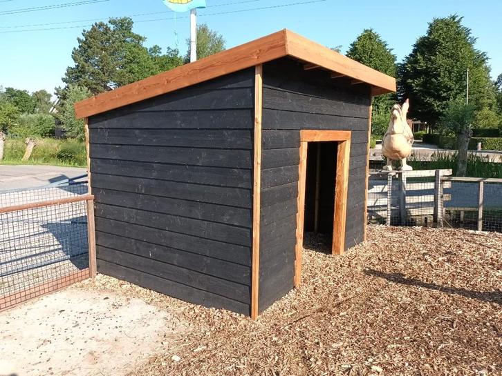 Parkdierverblijf Stolwijk | Duurzame materialen | Maatwerk, Dieren en Toebehoren, Pluimvee | Toebehoren, Nieuw, Kippenhok of Kippenren
