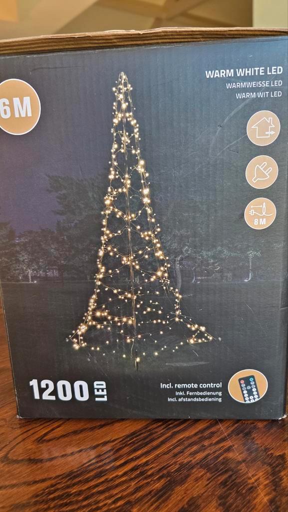 LED Vlaggenmast Verlichting - 1200 LED's, Tuin en Terras, Buitenverlichting, Kunststof, Minder dan 50 watt, Netvoeding, Led, Ophalen of Verzenden