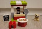 Lego Duplo 10927 Pizza kraam, Kinderen en Baby's, Speelgoed | Duplo en Lego, Ophalen of Verzenden, Zo goed als nieuw, Complete set