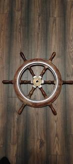 Antiek Houten Stuurwiel schip, Watersport en Boten, Bootonderdelen, Ophalen of Verzenden, Gebruikt, Overige typen, Zeilboot of Motorboot