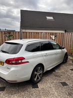 Peugeot 308 1.2 Puretech 130pk S&S 2019 Wit, Auto's, Voorwielaandrijving, Zwart, 1199 cc, 635 kg