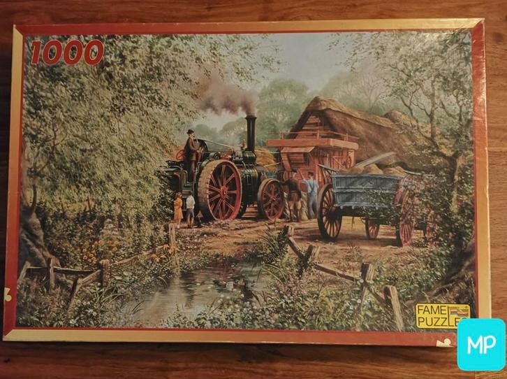 Fame Puzzle 1000 stukjes., Hobby en Vrije tijd, Denksport en Puzzels, Gebruikt, Legpuzzel, 500 t/m 1500 stukjes, Ophalen of Verzenden