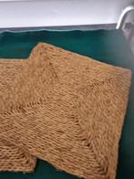 onderzetters pannen van riet 2 stuks vintage, Huis en Inrichting, Woonaccessoires | Onderzetters, Ophalen of Verzenden