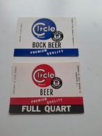 2 etiketten Circle.jrn 60, Ophalen of Verzenden, Zo goed als nieuw, Overige typen, Overige merken