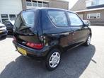 Fiat Seicento 1.1 S "LAGE KM-STAND", Stof, 4 cilinders, 17 €/maand, Zwart