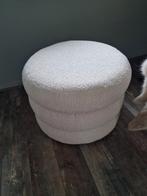 ZGAN Stoffen Poef - 50x40cm, Rond, Minder dan 50 cm, Ophalen of Verzenden, Zo goed als nieuw