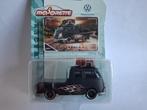 Volkswagen T1 Bully Pickup met imperiaal matzwart Majorette, Ophalen of Verzenden, Nieuw, Bus of Vrachtwagen