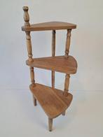 Plantentafel in de vorm van een miniatuur bibliotheektrapje, Antiek en Kunst, Curiosa en Brocante, Ophalen of Verzenden