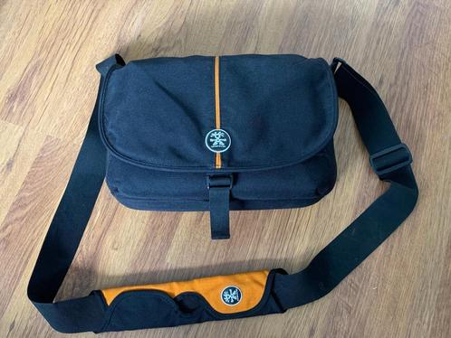 Cameratas - Crumpler Pretty Boy 4000 Dull Black / Orange, Audio, Tv en Foto, Fotografie | Fototassen, Gebruikt, Schoudertas, Crumpler